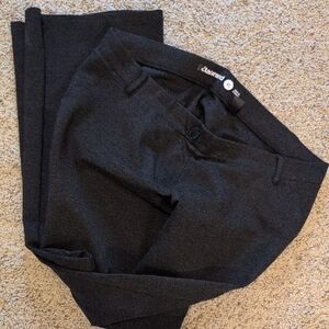 Betabrand Charcoal Gray Dress Pants